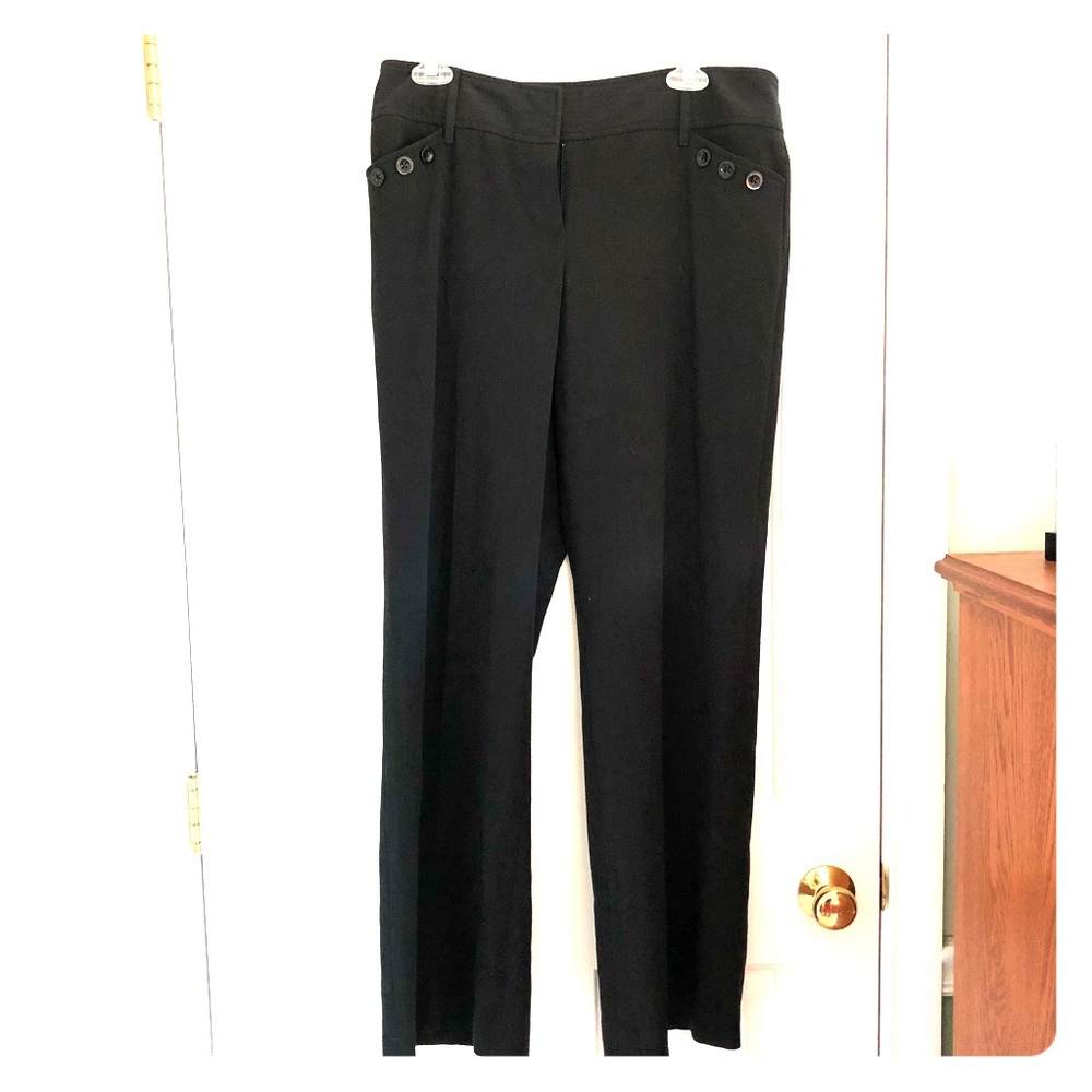 Ann Taylor Loft Black Dress Pants size 8